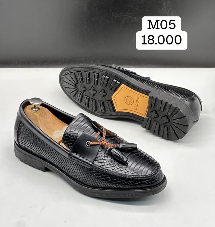 Mocassins classiques en cuir